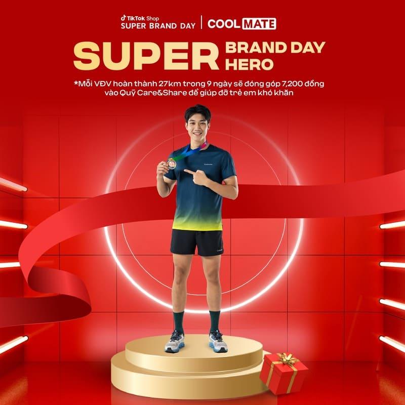 Ảnh thông tin về giải chạy Super Brand Day - Super Hero