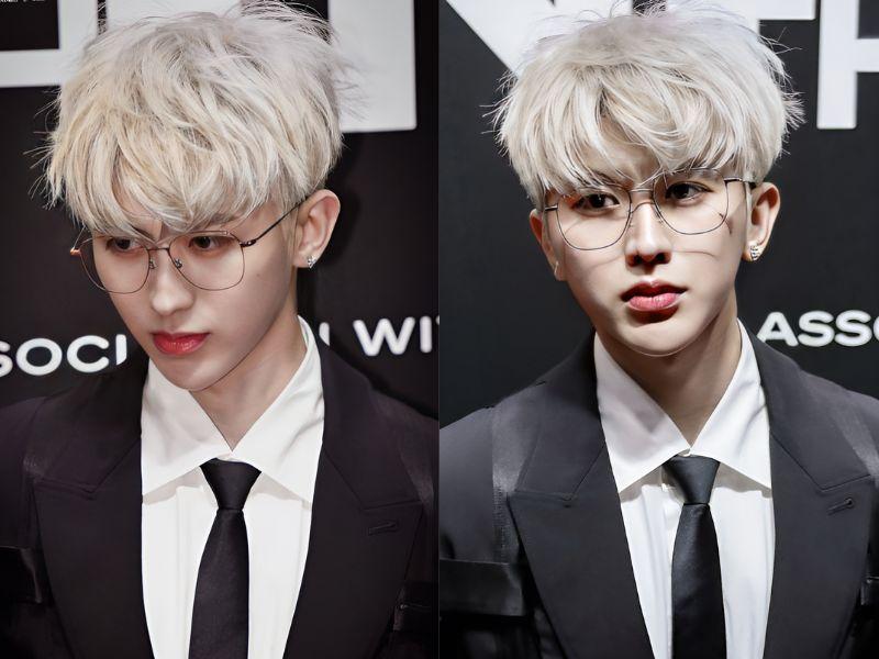 Kiểu tóc bạch kim ombre