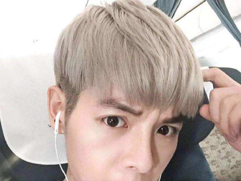 Kiểu tóc bạch kim vàng