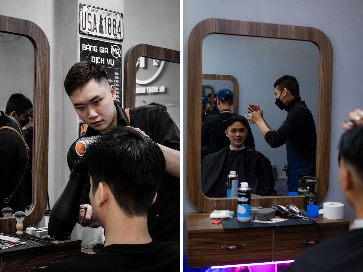 Mr. Right Barbershop - địa chỉ cắt tóc layer nam đẹp