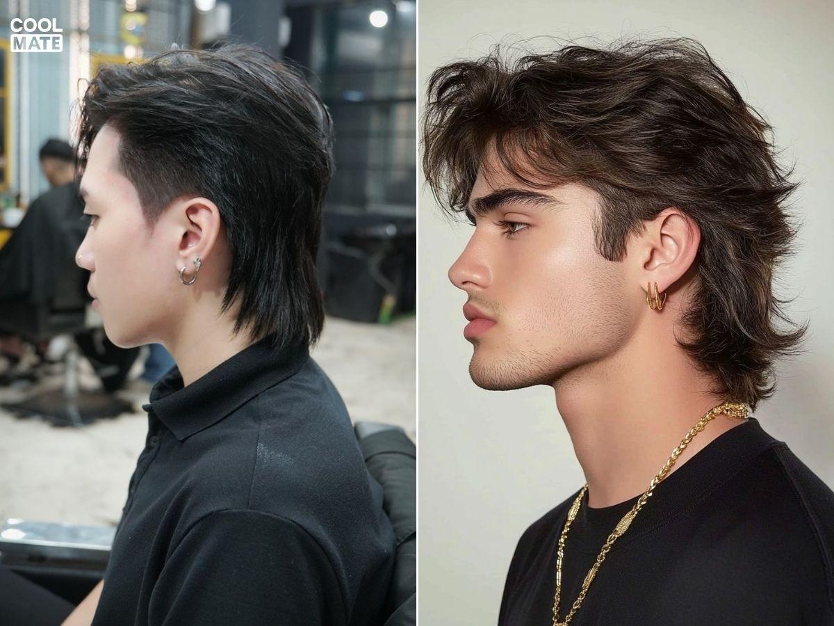 Tóc mullet nam