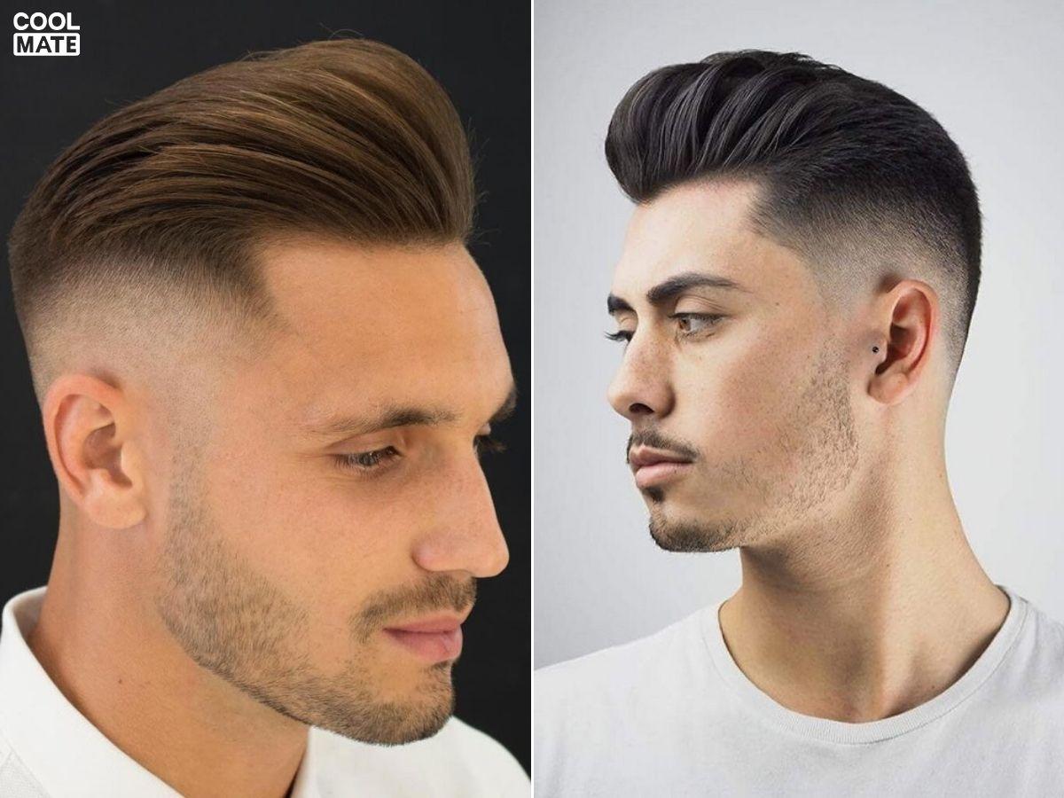 Tóc pompadour ngắn