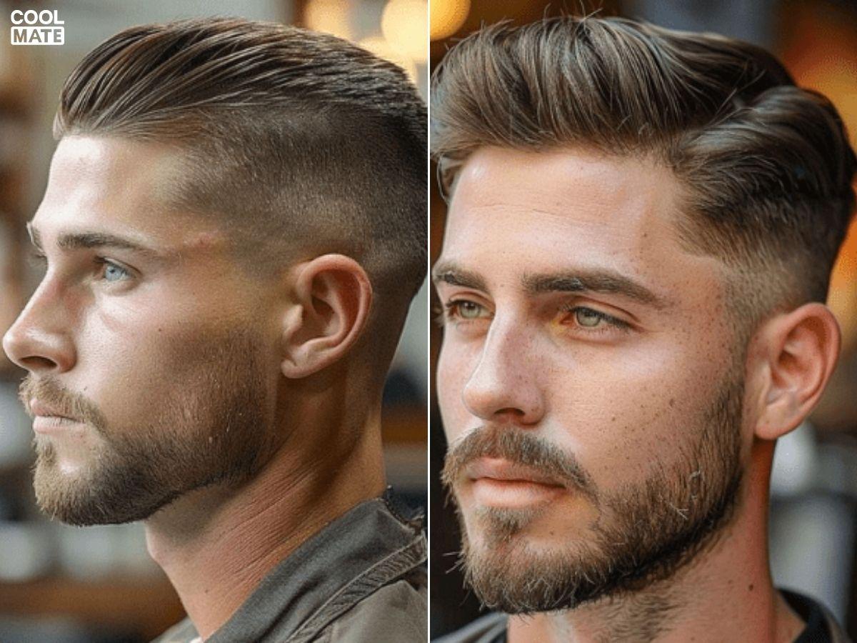 Tóc slick back ngắn