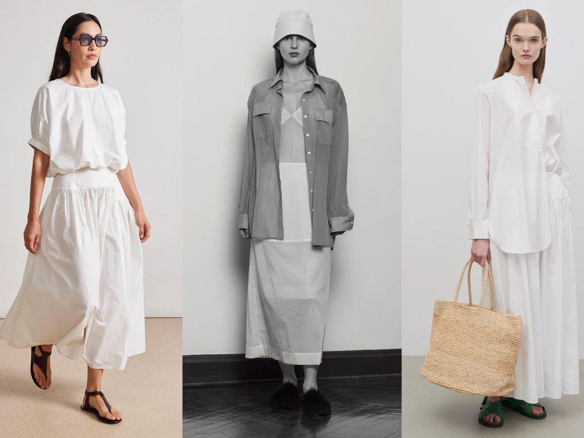 Phối Tone Sur Tone Cùng Màu Trắng Sang Trọng