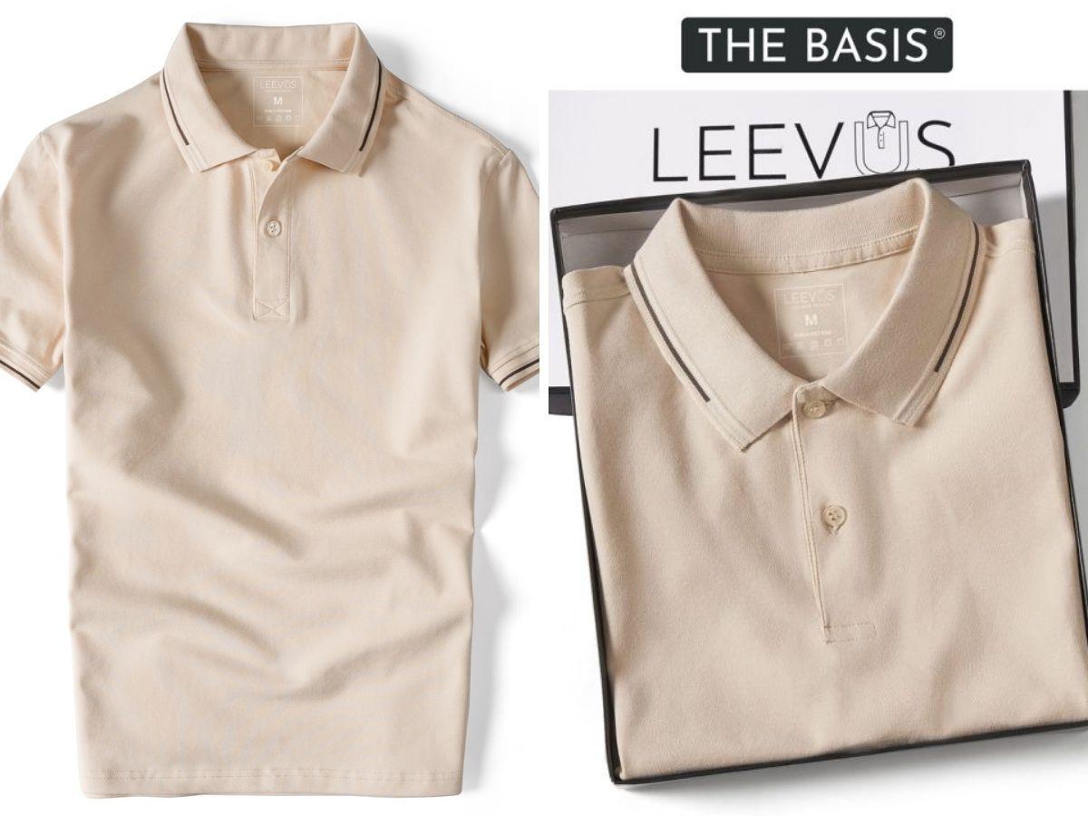 Áo polo be Leevus Basis