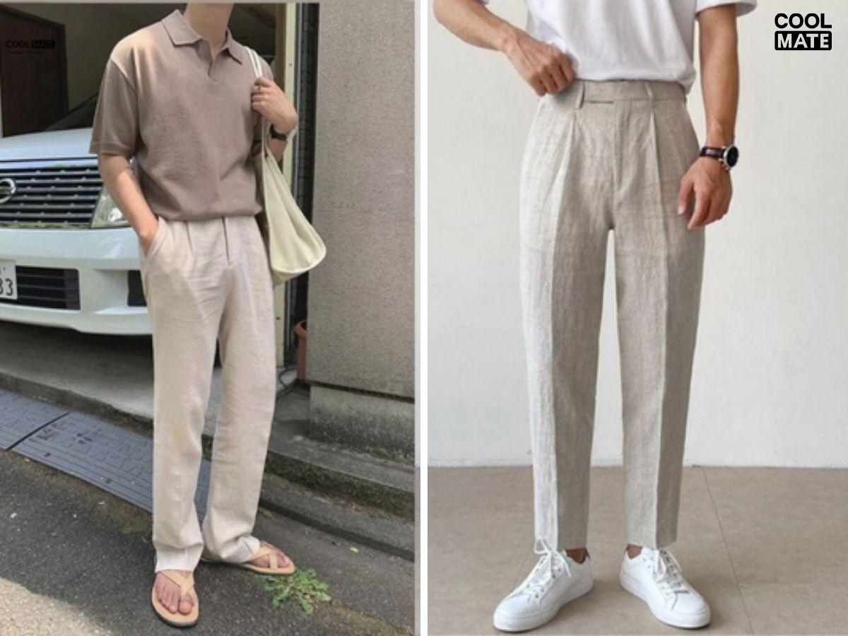  Phóng khoáng với quần đũi/linen