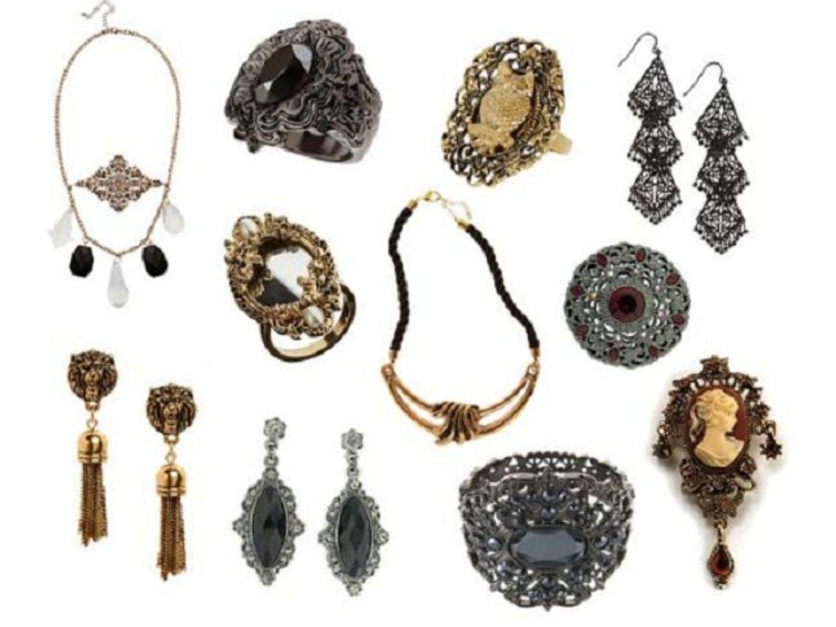  Trang sức mang phong cách Baroque được thiết kế rất cầu kỳ, tinh xảo