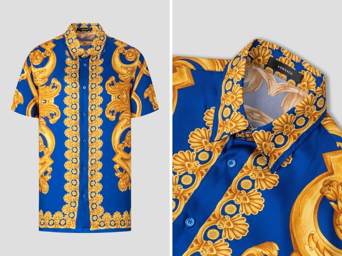 Cozy up áo sơ mi nam Baroque 