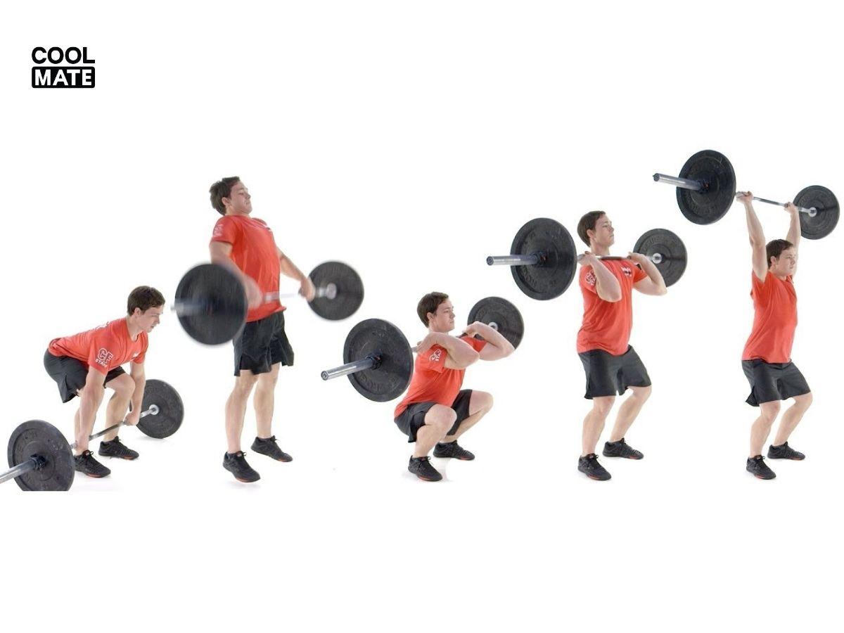 Cách thực hiện bài tập Clean and Jerk