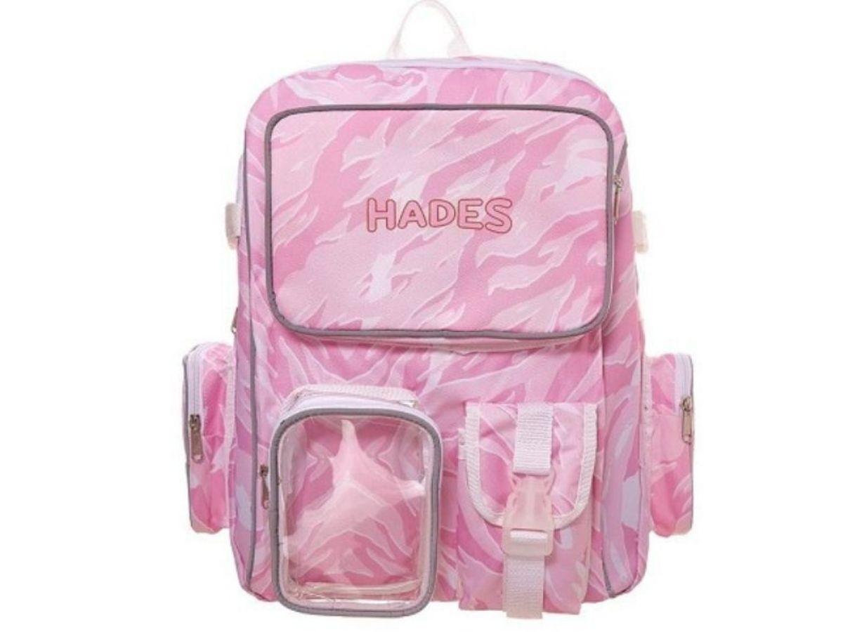 HADES - Balo local brand màu hồng