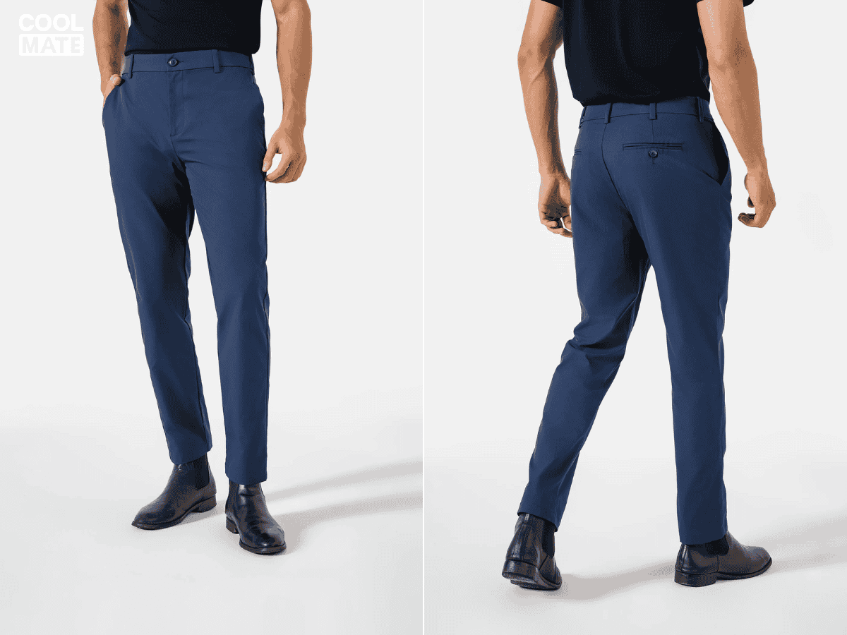 Quần kaki slim fit