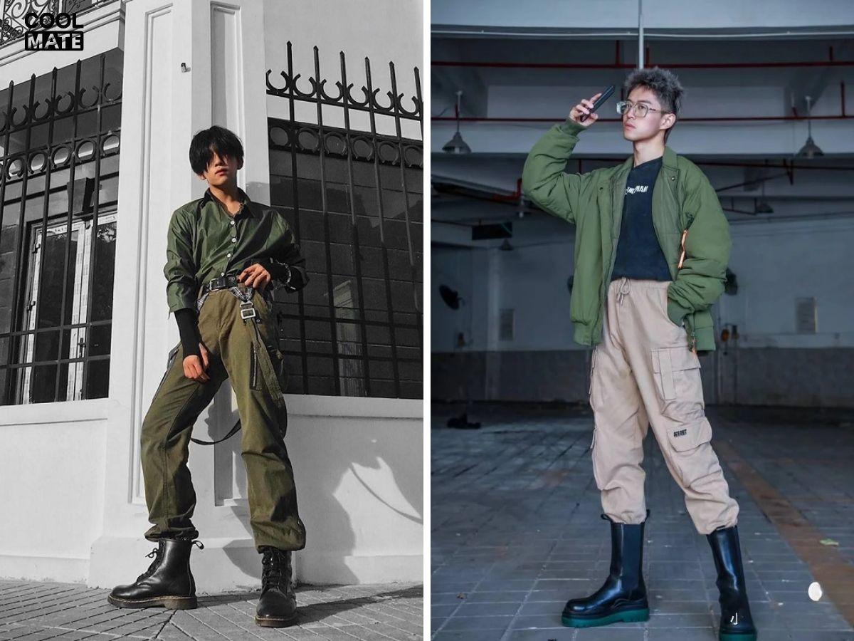 Thể hiện phong cách cá nhân của mình bằng cách phối boot nam với quần jogger