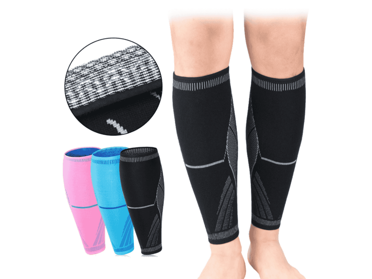  Calf bó cơ được làm từ nylon và spandex chủ yếu