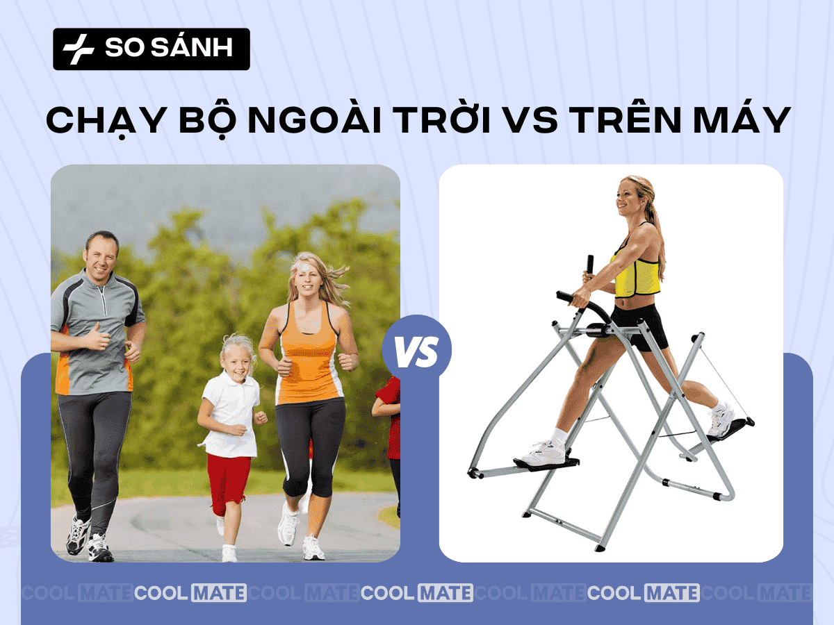 Nên chạy bộ trên máy hay ngoài trời là câu hỏi khá phổ biến 