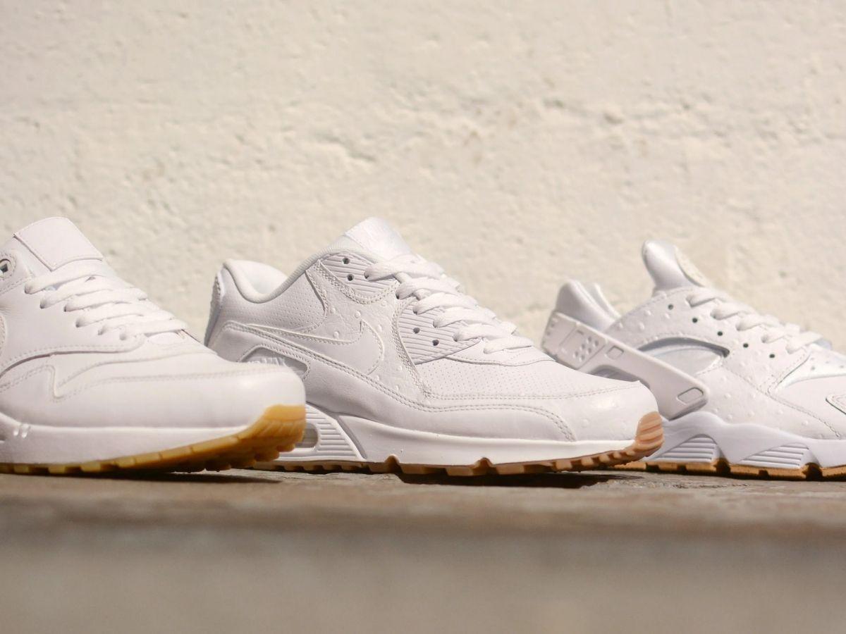 Giày thể thao Nike Air Huarache Premium White and Gum Pack