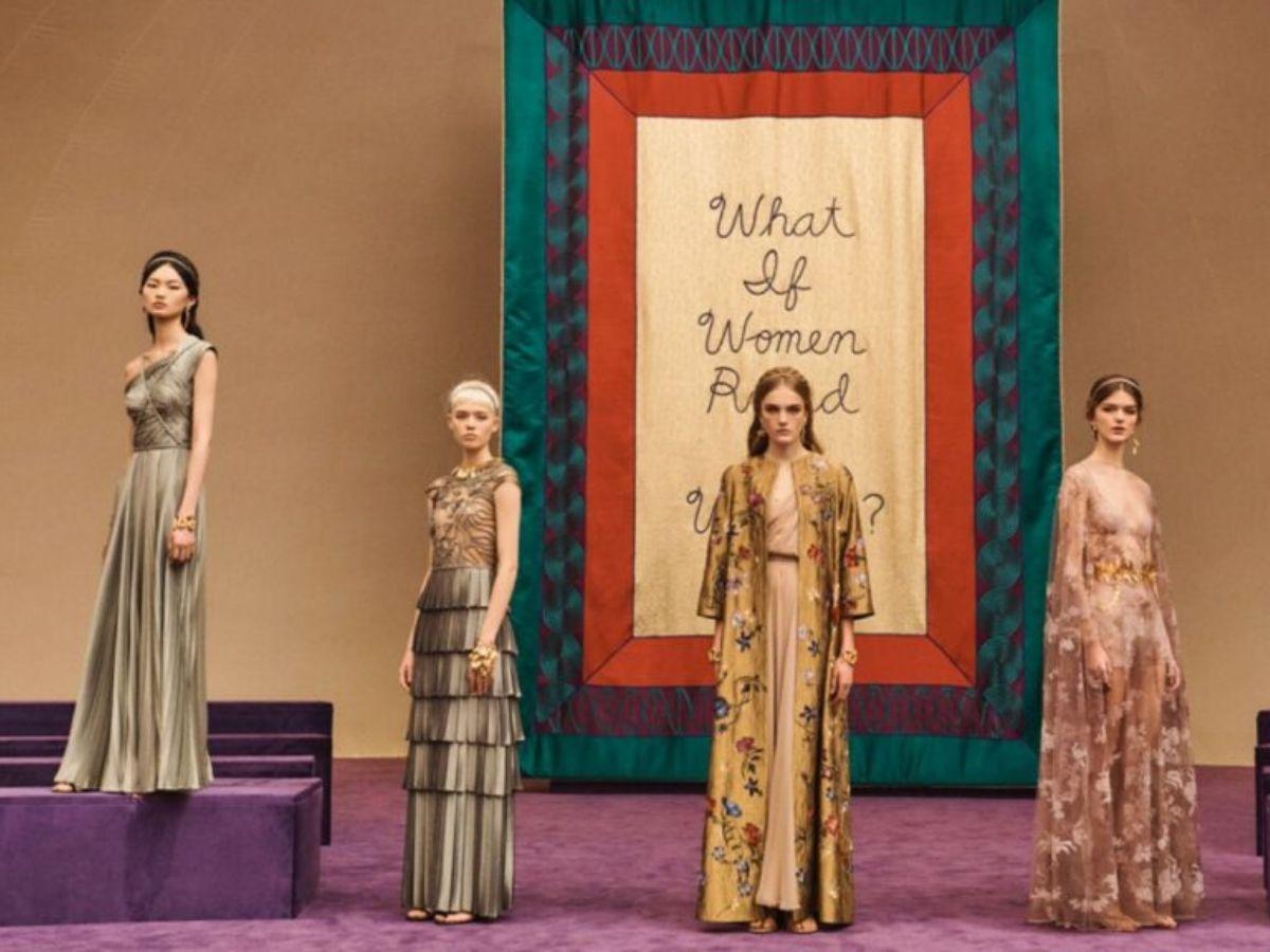 Các tuần lễ thời trang Haute couture là nơi nhiều thiết kế ấn tượng được ra mắt