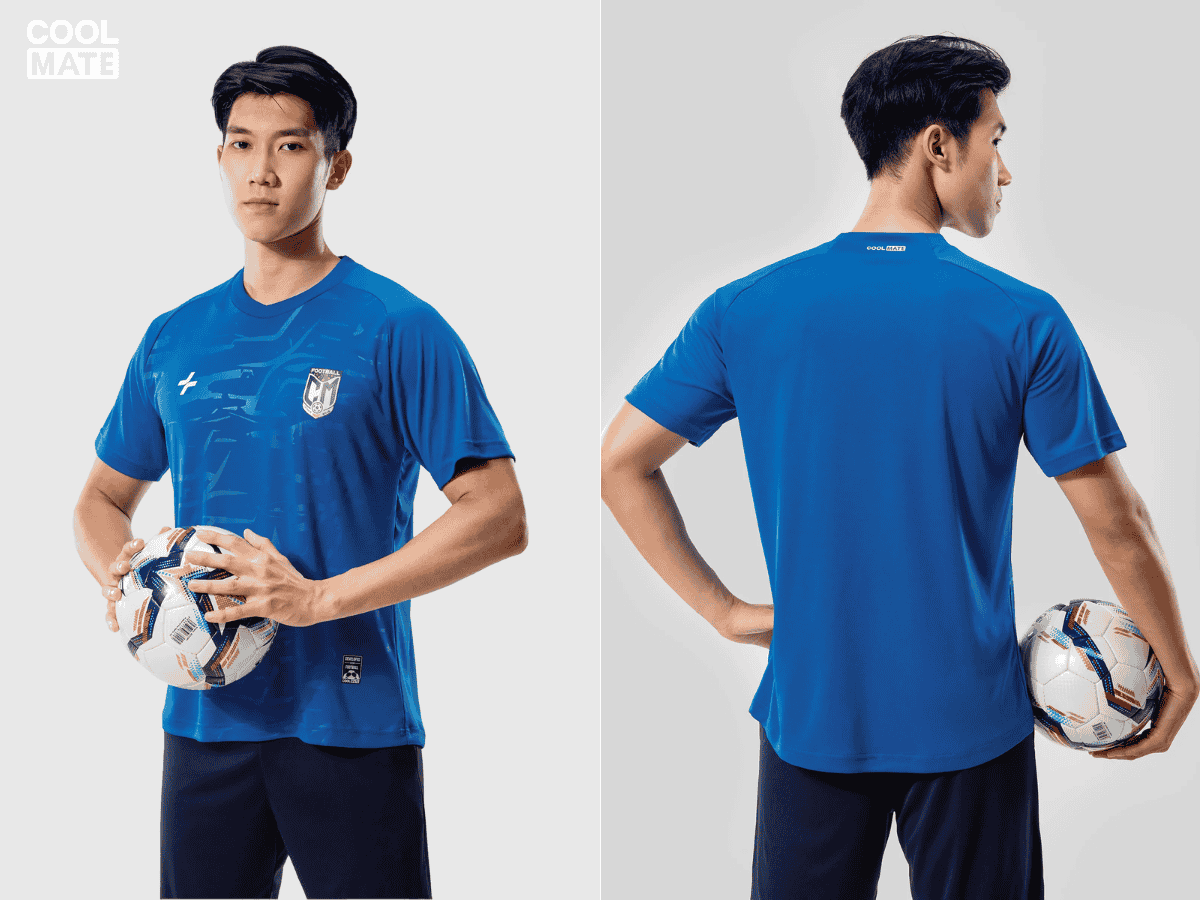 Áo thun cộc tay cổ tròn basic 