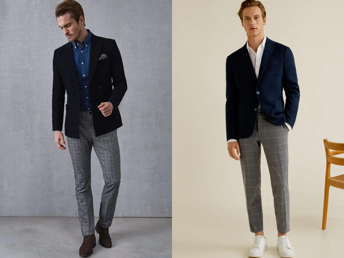 Phối quần tây caro nam theo phong cách Formal trang trọng