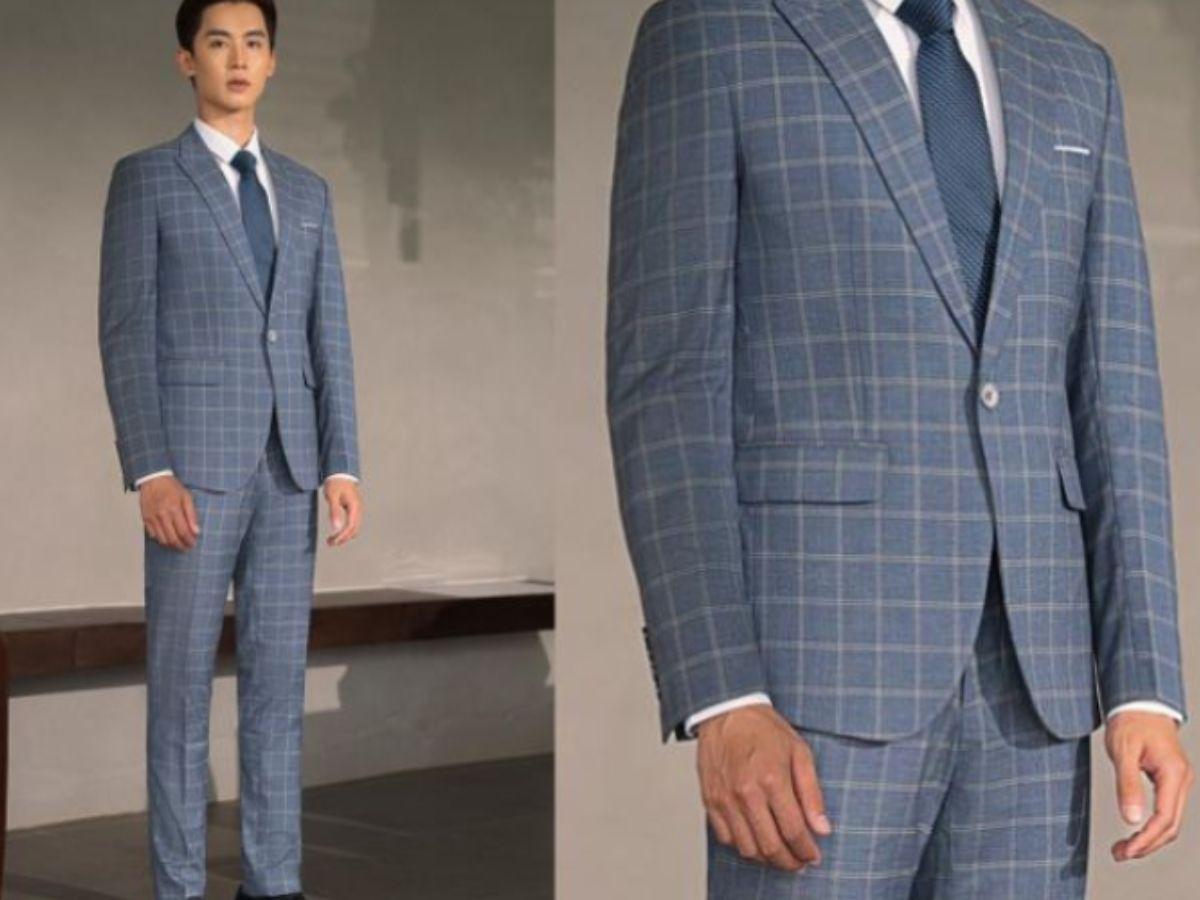 Chỉn chu, lịch lãm khi kết hợp quần tây caro cùng với một chiếc áo vest