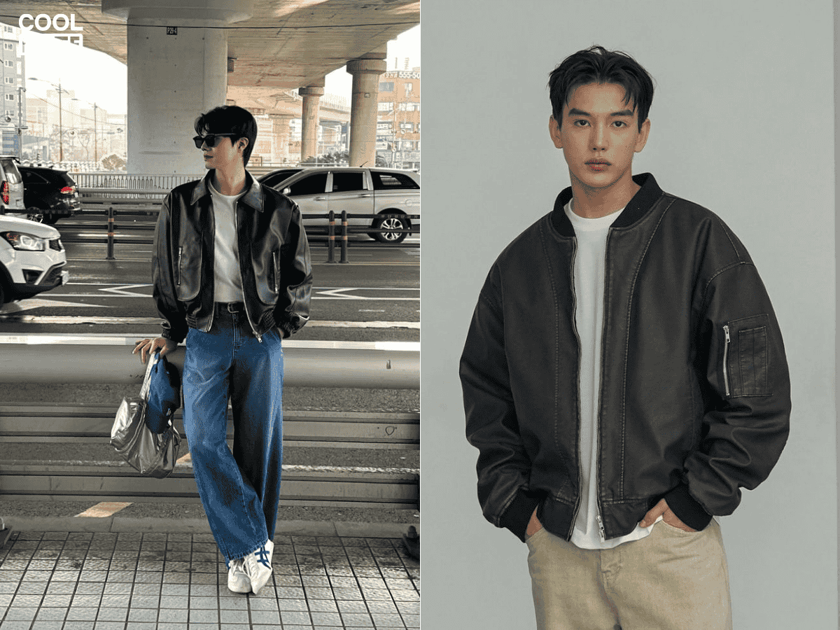 Phối đồ với áo bomber jacket 