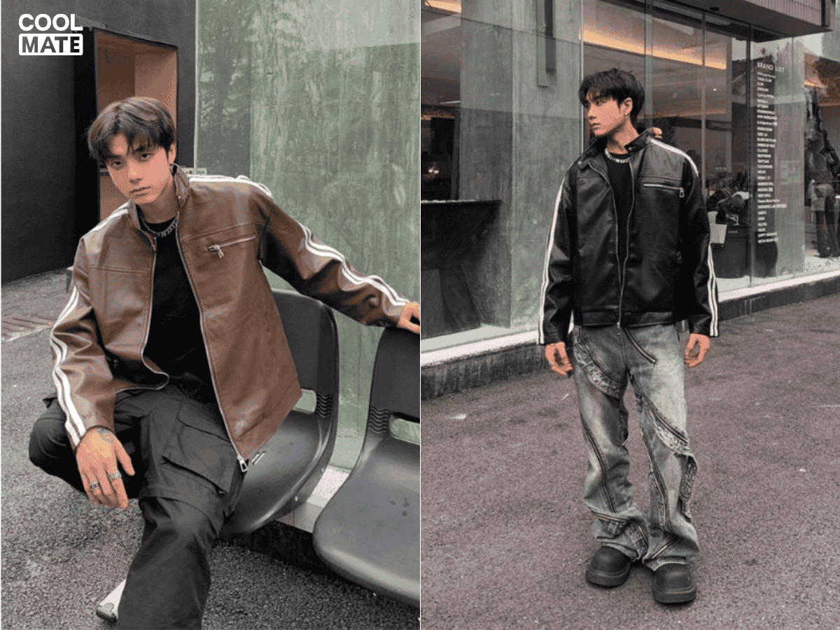 Phong cách casual với áo thun và giày sneaker cũng là lựa chọn tuyệt vời cho những ngày thường, mang đến vẻ ngoài trẻ trung nhưng vẫn rất cuốn hút