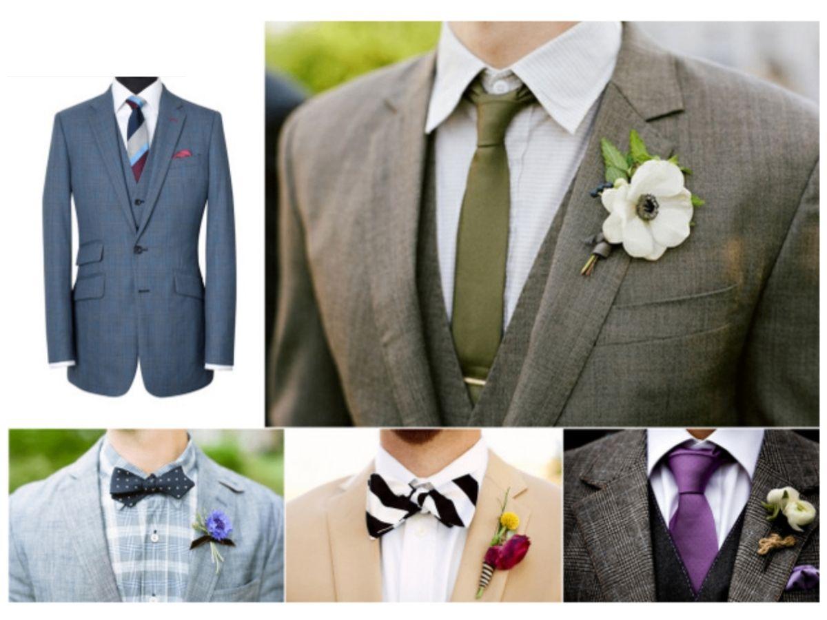 Flower lapel - Phụ kiện suit nam giúp bộ áo vest trở nên mềm mại và tinh tế hơn