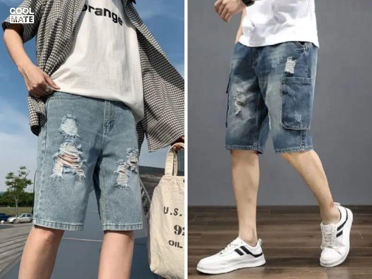 Bật mí cách chọn quần short jeans nam đẹp cho phái mạnh