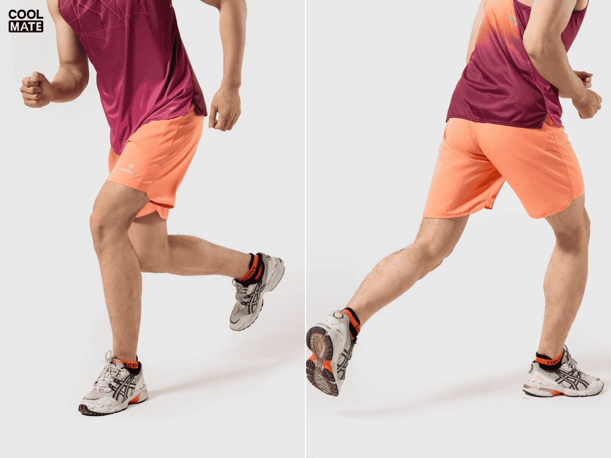 Quần short nam chạy bộ 2 lớp Essentials V2 - Người bạn đồng hành tuyệt vời của các runner