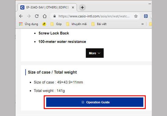 các bước kiểm tra đồng hồ casio chính hãng là gì