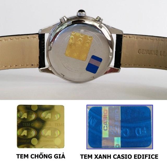 kiểm tra tem và bảo hành đồng hồ casio