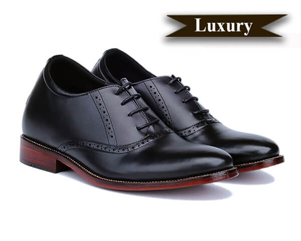 Giày da nam tăng chiều cao T-Tra Leather Shoes