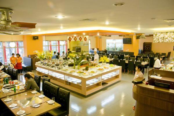 ăn buffet sáng
