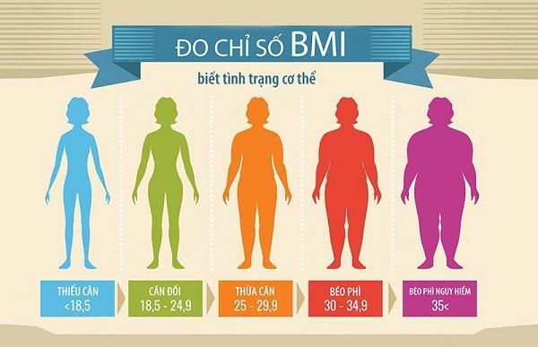 Đánh giá thể trạng cơ thể dựa trên chỉ số BMI