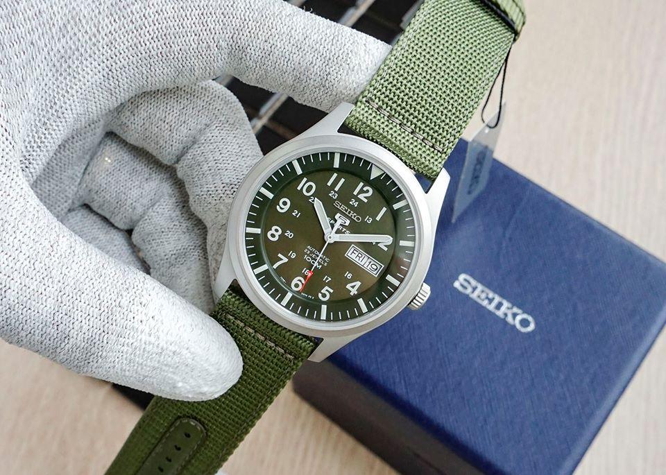 Đồng hồ Seiko 5 Nhật Bản SNZG09K1 mang lại vẻ ngoài khỏe khoắn và đầy nam tính