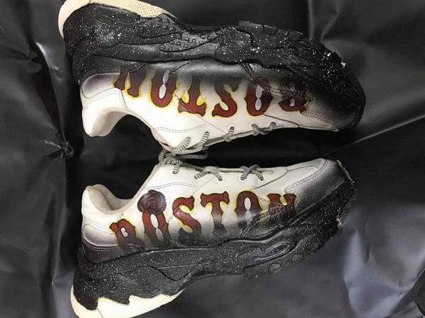 Mẫu giày MLB Boston custom