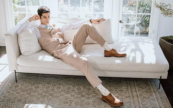Suit linen nam sang trọng và tinh tế