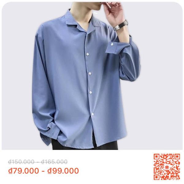 Áo sơ mi bán chạy nhất Shopee