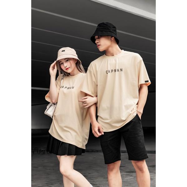 Mẫu áo thun bán chạy nhất Shopee Capman  phù hợp cho cả nam lẫn nữ
