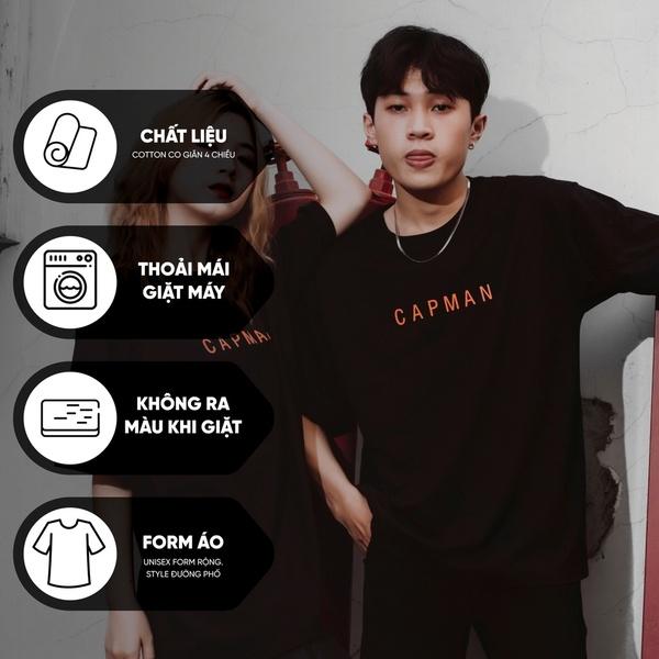 Áo thun unisex Capman 