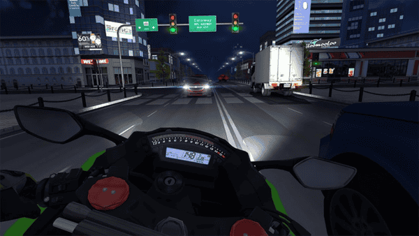 Game đua xe Traffic Rider