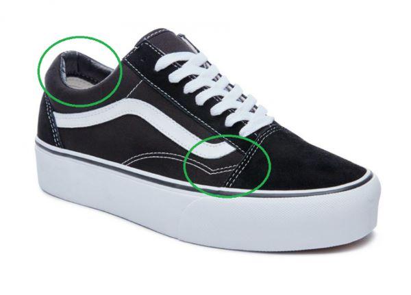 cách phân biệt thật giả giày vans