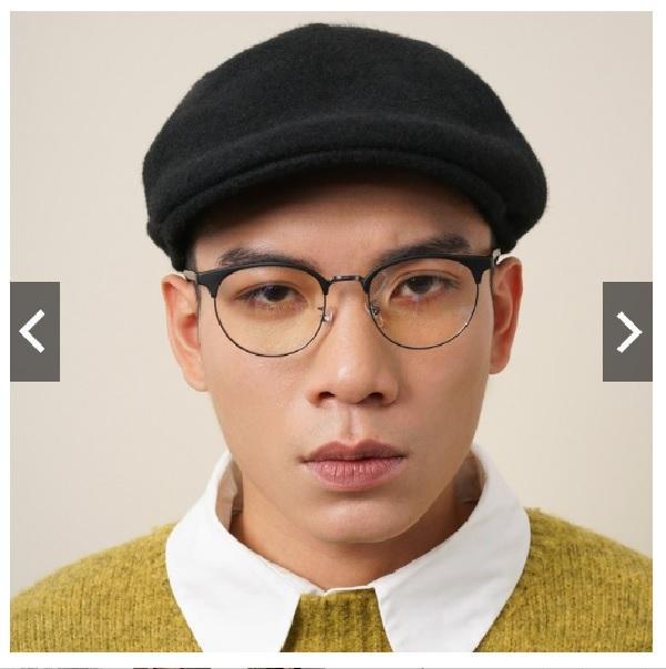 Gọng kính kim loại, càng nhựa