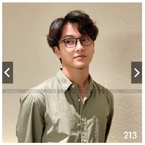 Gọng kính tạo cảm giác rất gọn gàng trên khuôn mặt người đeo