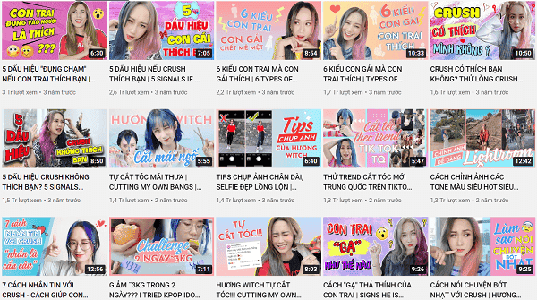 hương witch schannel là ai