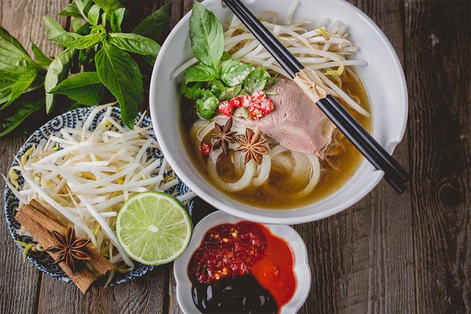 Phở bò - món ăn sáng thơm ngon
