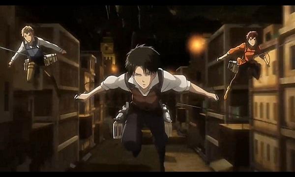 Levi Ackerman trong Attack on Titan