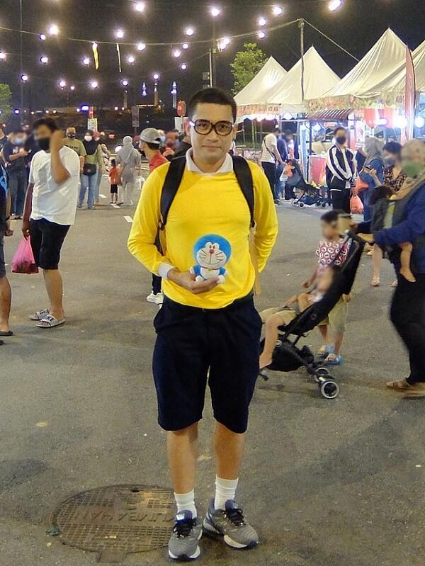 Cosplay Nobita dễ thương và hài hước