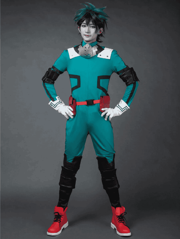 Cosplay Midoriya Izuku với đồng phục học sinh