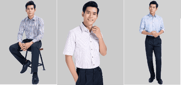 Quần âu nam Việt Tiến