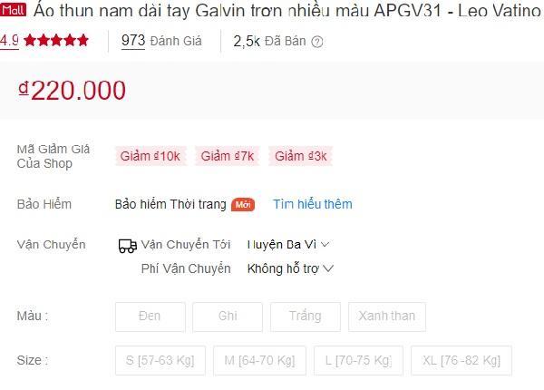 Thu hút nhiều lượt đặt hàng trên Shopee